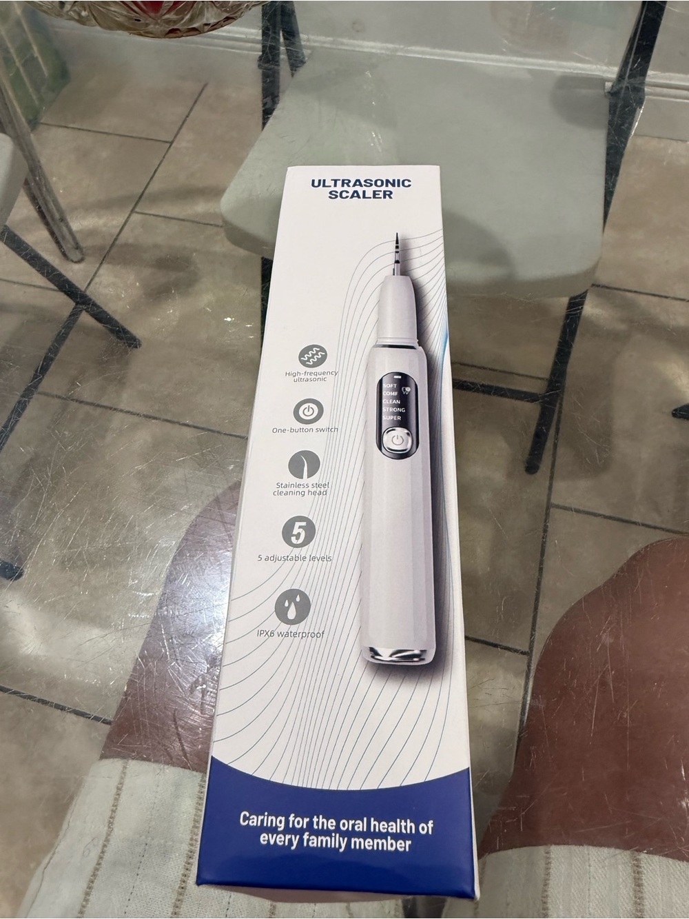 Ultrasonic Scaler Oral Cleaner - White